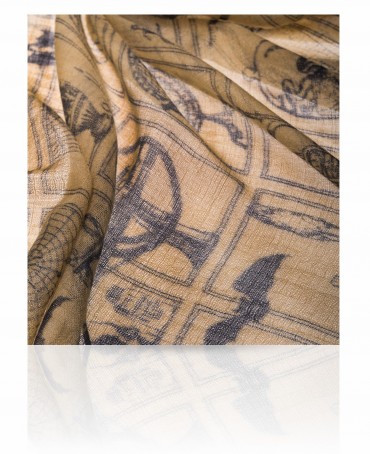 Палантин Женский W-ARISTOTOL/YELLOW